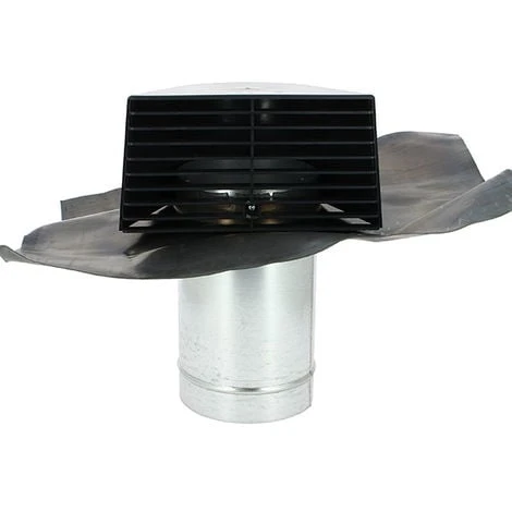 ALDES Sortie Chatière Et Plaque De Plomb Gris 2 ALDES Sortie Chatière Et Plaque De Plomb Gris