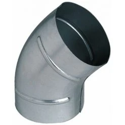 ALDES Coude à 45° Galva Pour VMC Ø125