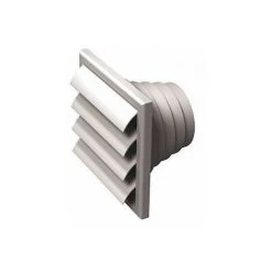 ALDES Grille Extérieure VPA 186x186 Mm Blanc