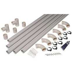 Aldes-11070237 ALDES 11070237 - MANCHON RACCORD DIAMETRE 51MM F/F