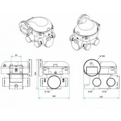 Kit Complet Gaines Et Vmc Aldes Easyhome Hygro Classic -Systeme Maison Magasin 4743735 3