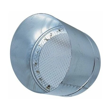 ALDES Visiere Pare-pluie D125 3 ALDES Visiere Pare-pluie D125