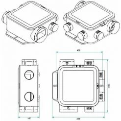 Groupe VMC Easyhome Hygro Compact Classic - ALDES -Systeme Maison Magasin 5717750 3