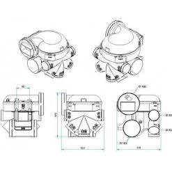 ALDES Groupe Vmc Easyhome Hygro Premium Hp -Systeme Maison Magasin 5717762 3