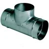 ALDES Te Equerre Acier Galvanise : Te 90° - Diametre 630/500mm -Systeme Maison Magasin 59085547 1