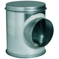 ALDES Caisson Piquage Acier Galvanise - Diametre 315/400mm