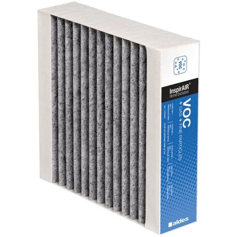 1 Filtre VOC Pour Aldes InspirAIR® Side 240 3 1 Filtre VOC Pour Aldes InspirAIR® Side 240