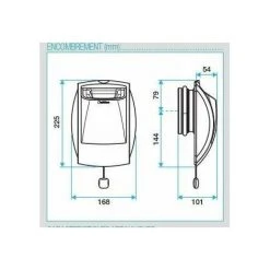 Bouche BAP'SI 30/90m3 Double Débit à Tirette, Sans Fut Aldes -Systeme Maison Magasin 7481205 3