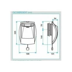 Bouche BAP'SI 45/105m3 Double Débit à Tirette, Sans Fut Aldes -Systeme Maison Magasin 7481206 3