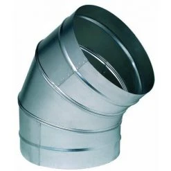 ALDES Coude 45° Galva D250