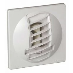 Bouche VMC 15m3/h Autoréglable BAP Color Grise Simple Ø125 ALDES